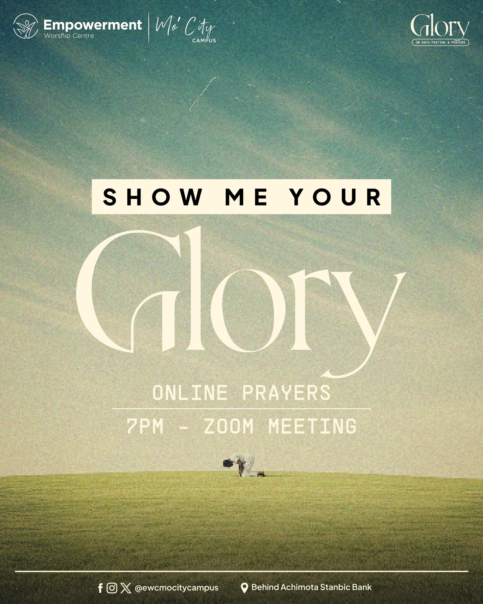 30 Days of Glory Fasting